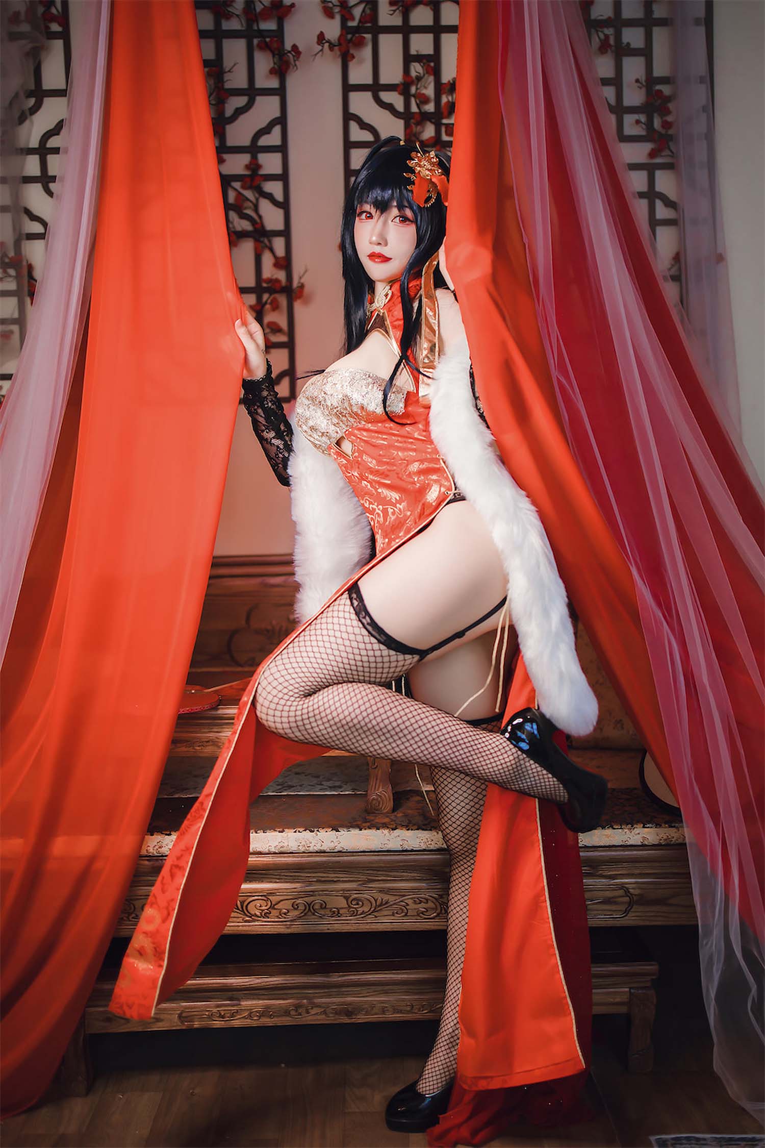 衣衣 NO.013 碧蓝航线 大凤旗袍[35P-112MB]