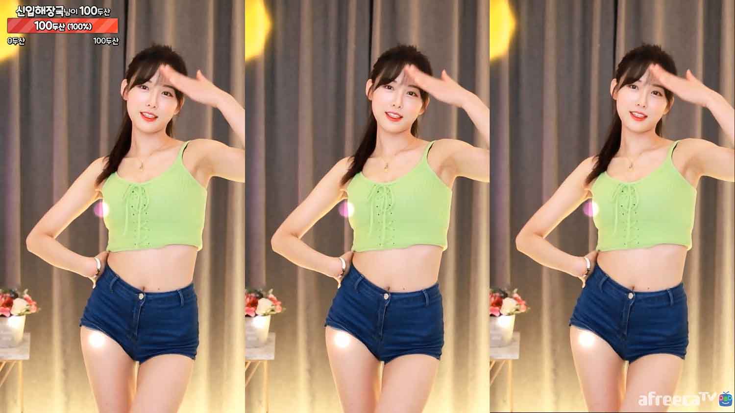 [韩国BJ] BJ布丁 韩国AFTV直播录制视频下载[百度网盘]