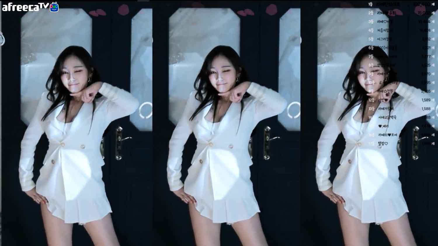 [韩国BJ] BJ拿铁 韩国AFTV直播录制视频下载[百度网盘]