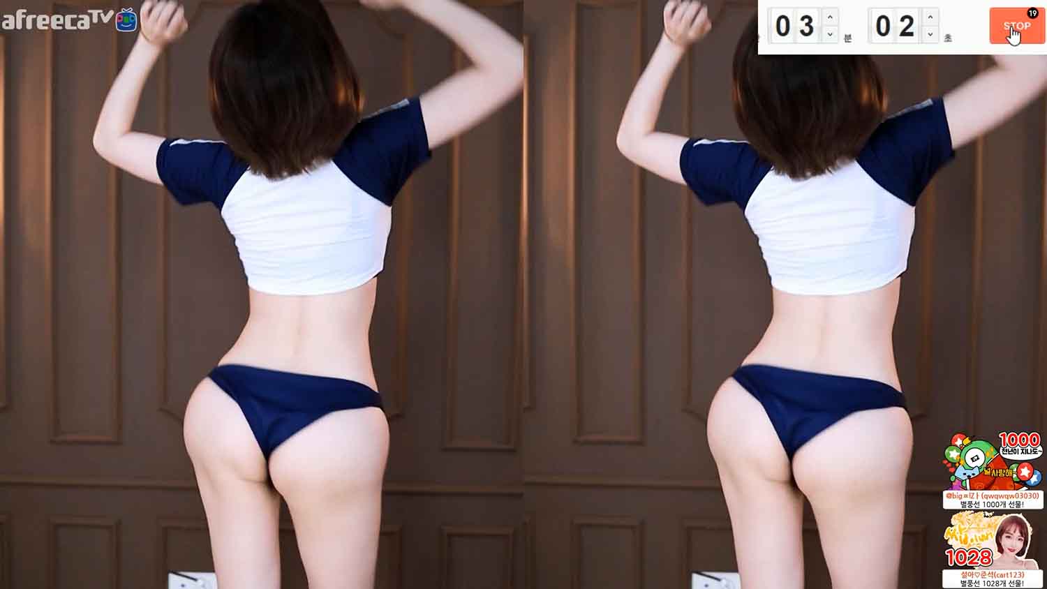 [韩国BJ] 韩叶拉 韩国AFTV直播录制视频下载[百度网盘]