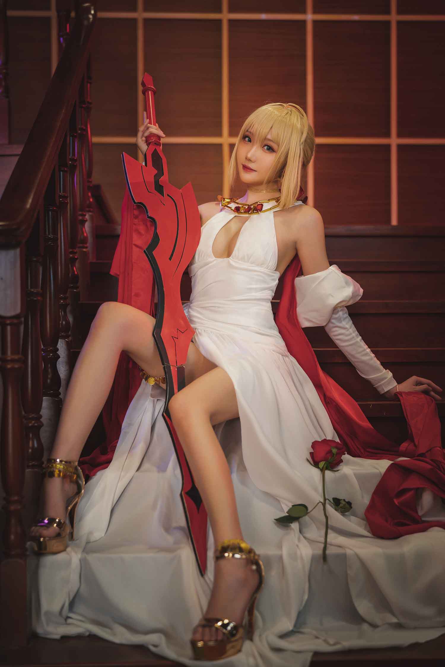 [积分购买]瓜希酱NO.016尼禄英灵正装[20P-73MB][百度网盘]