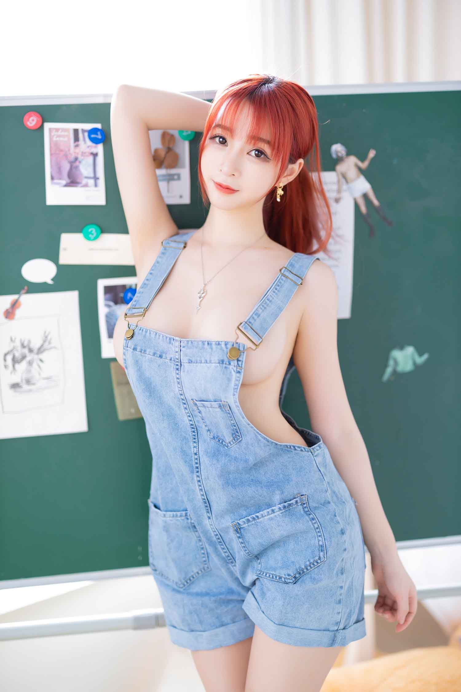 [积分兑换] 叉子宝宝 NO.001 背带裤系列 [36P-63MB] [美女写真]