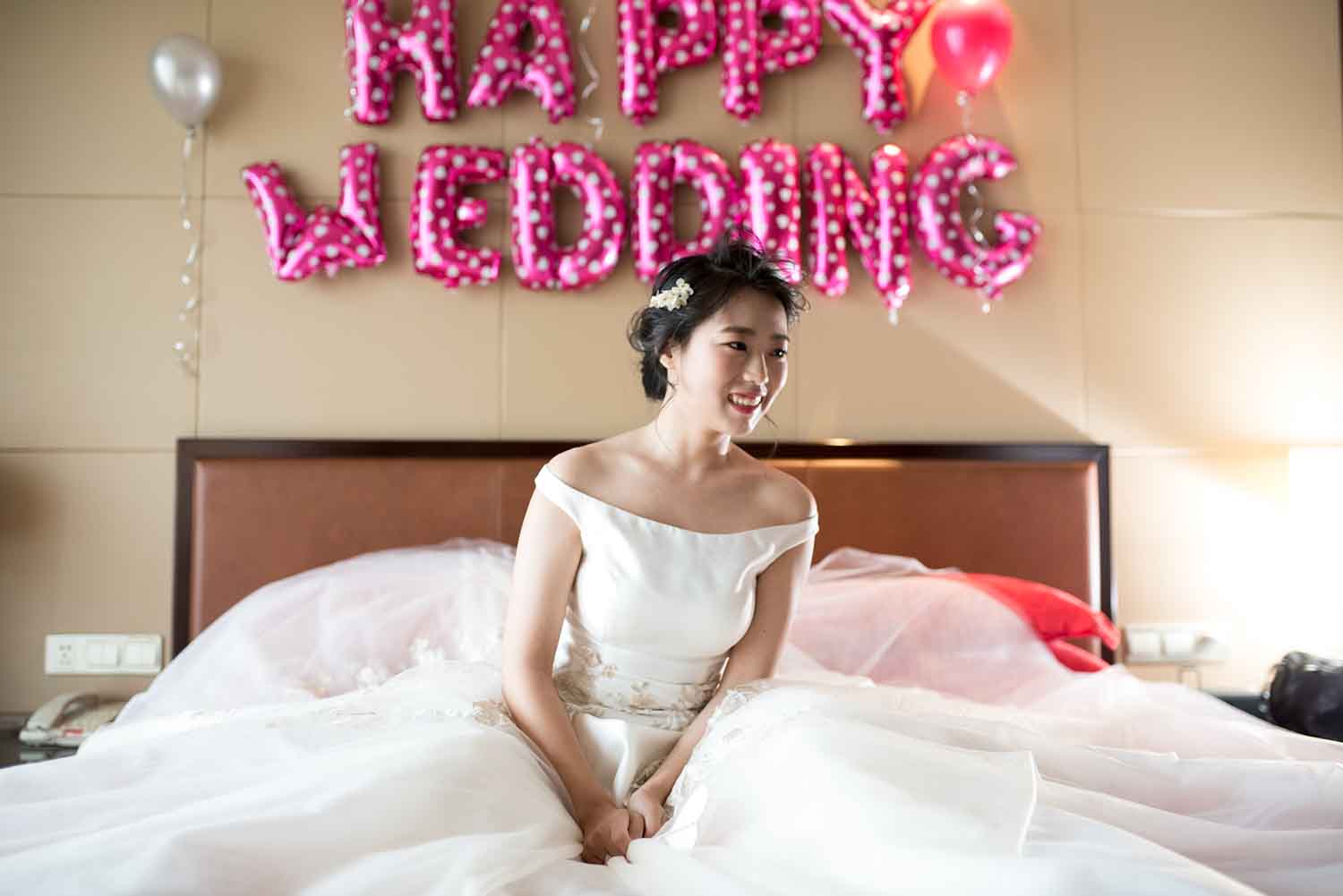 [素人新娘] 素颜也好看的美女新娘婚礼现场实拍写真 H306