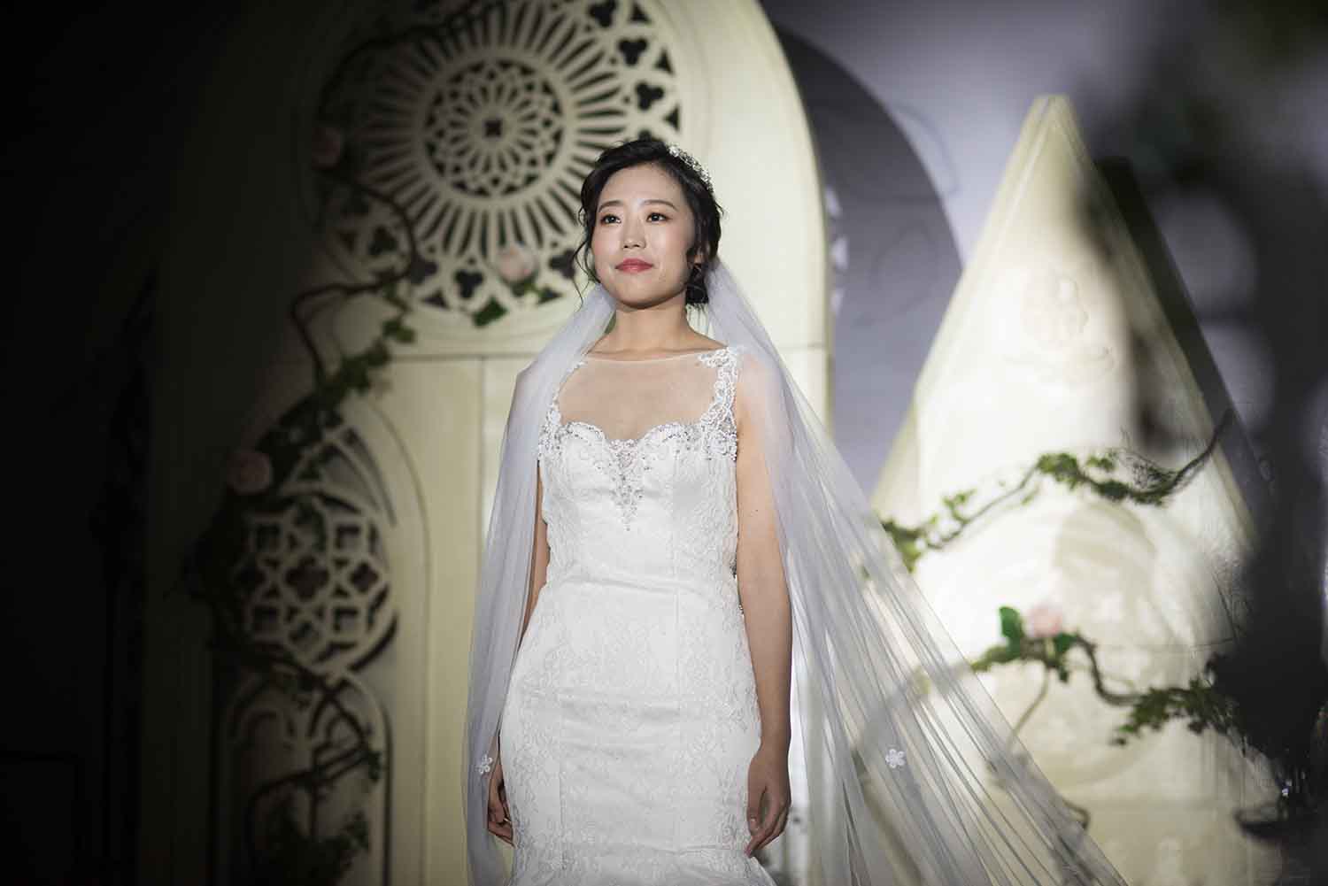 [素人新娘] 素颜也好看的美女新娘婚礼现场实拍写真 H306