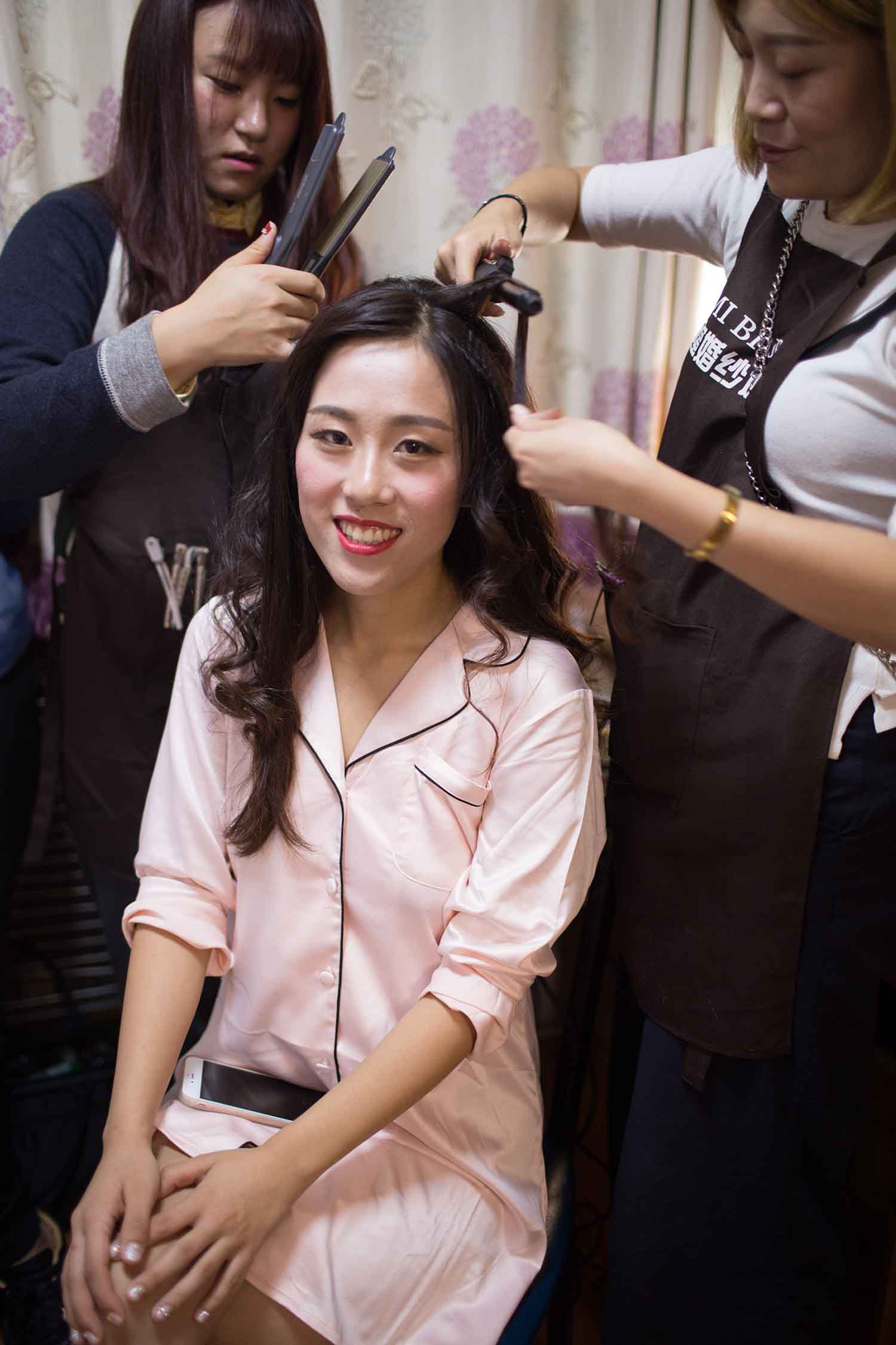 [素人新娘] 笑容很灿烂的大姐大气质新娘婚礼现场实拍写真 H226