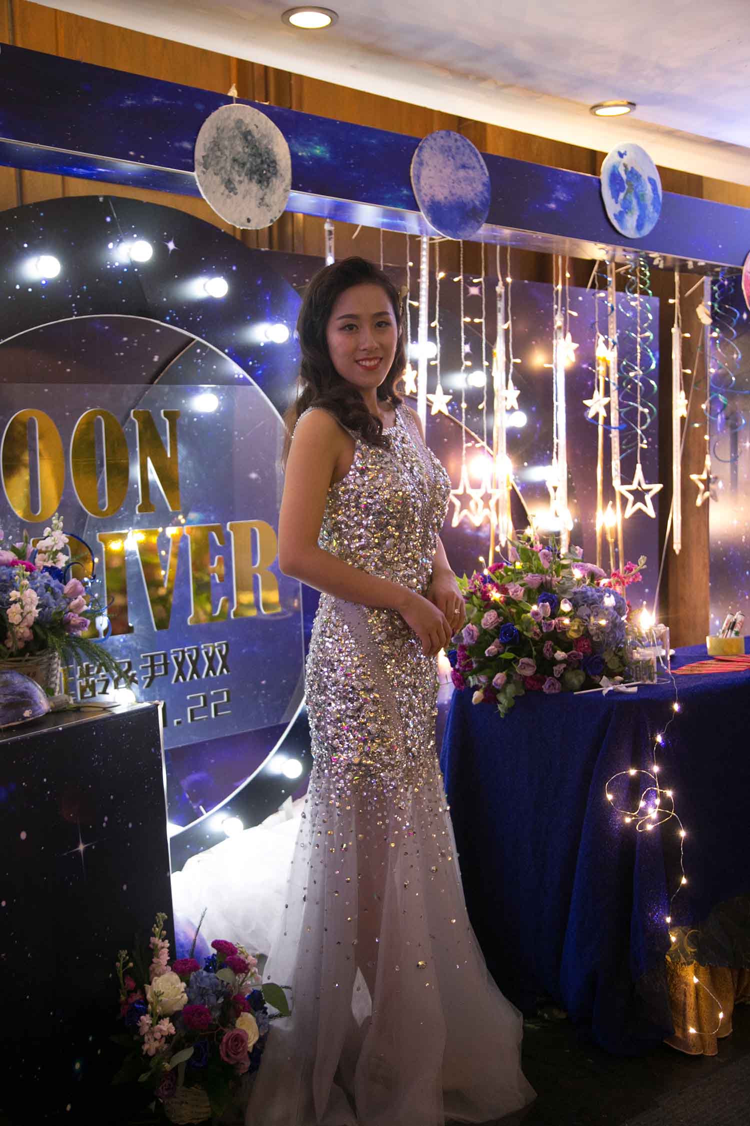 [素人新娘] 笑容很灿烂的大姐大气质新娘婚礼现场实拍写真 H226