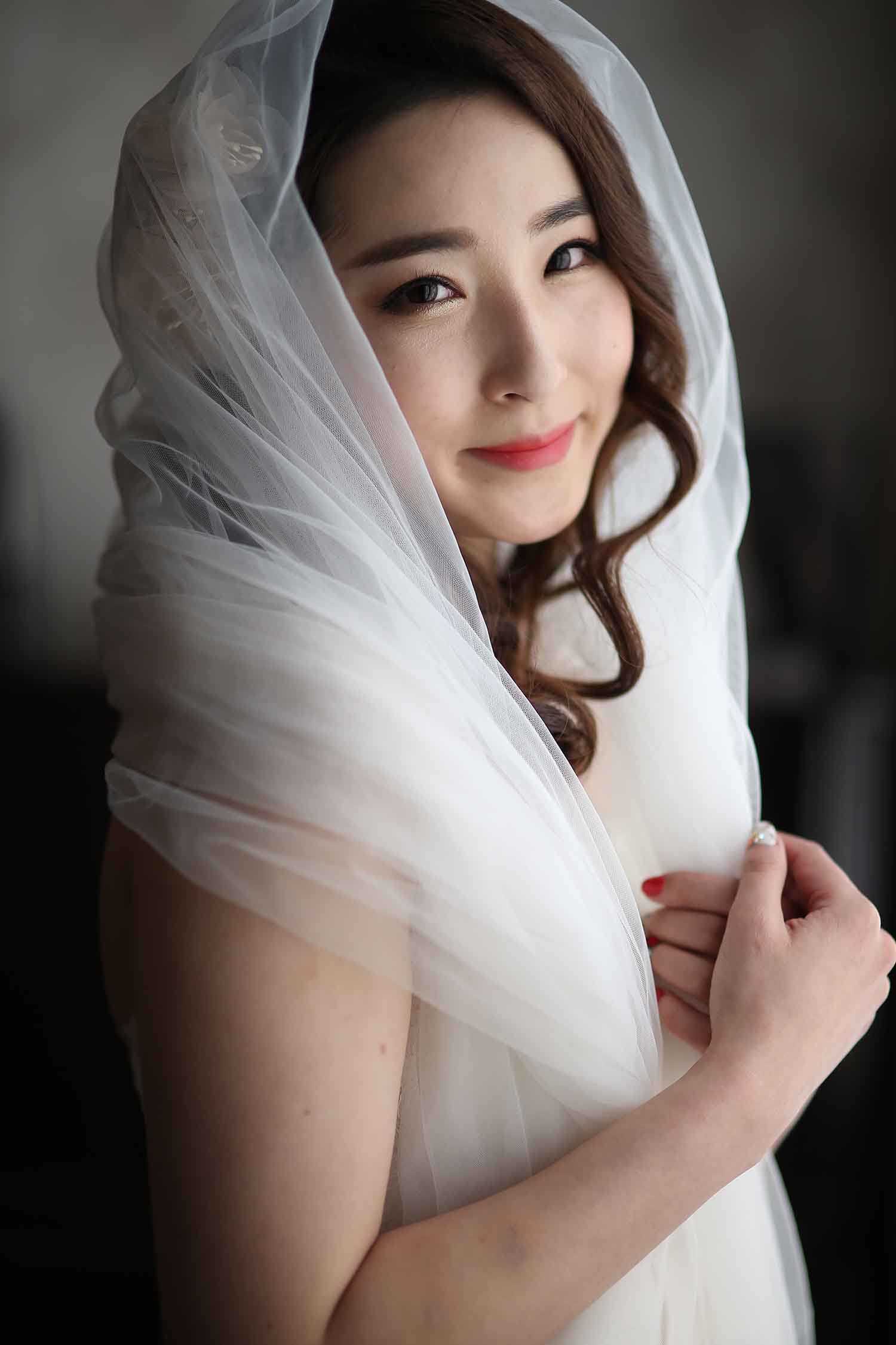 [素人新娘] 腿上有朵黑玫瑰纹身的新娘婚礼现场实拍写真 H308