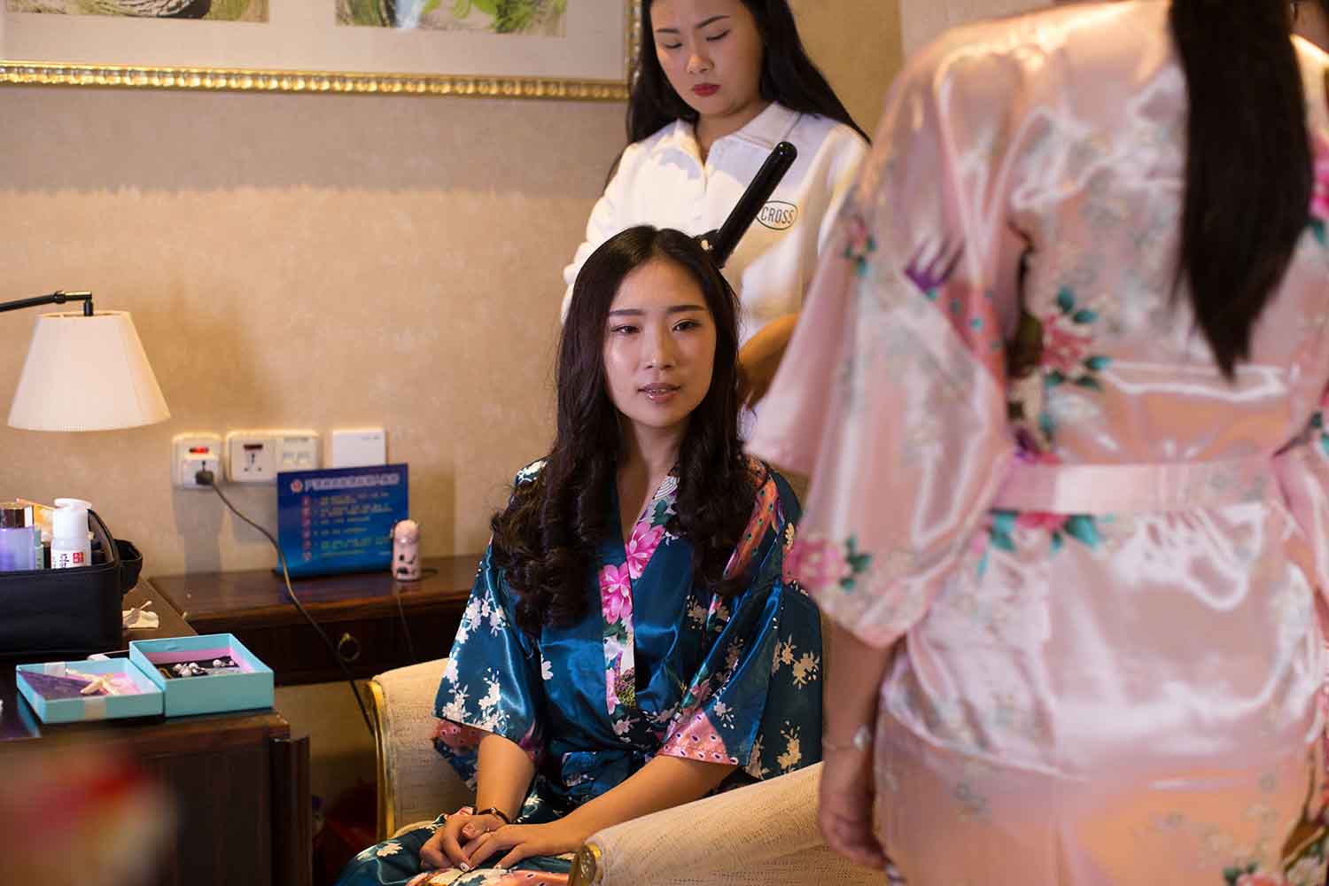 [素人新娘] 有气质的娇小美女新娘婚礼现场实拍写真 H252