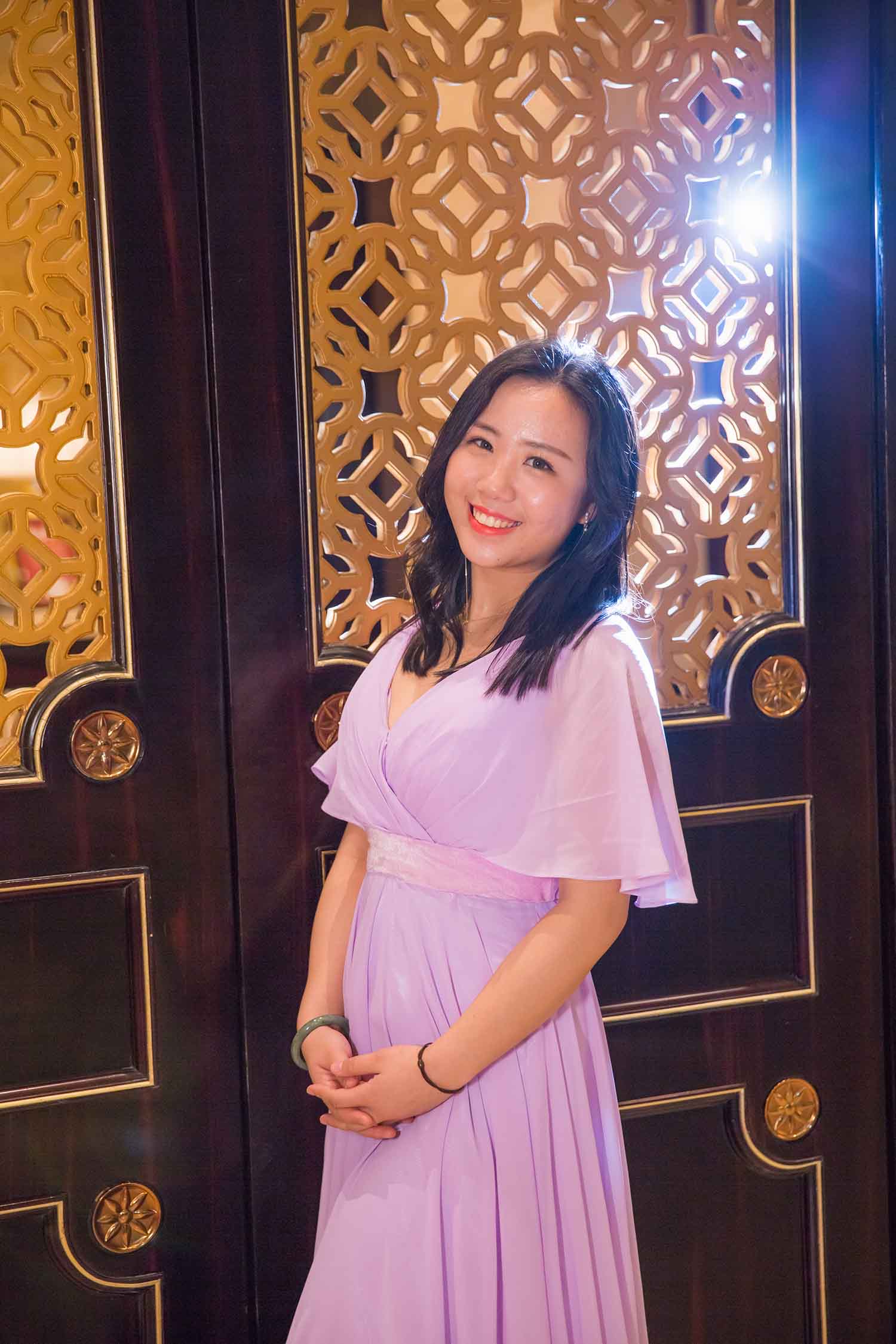 [素人新娘] 贵妇气质丰满富态新娘婚礼现场实拍写真 H220