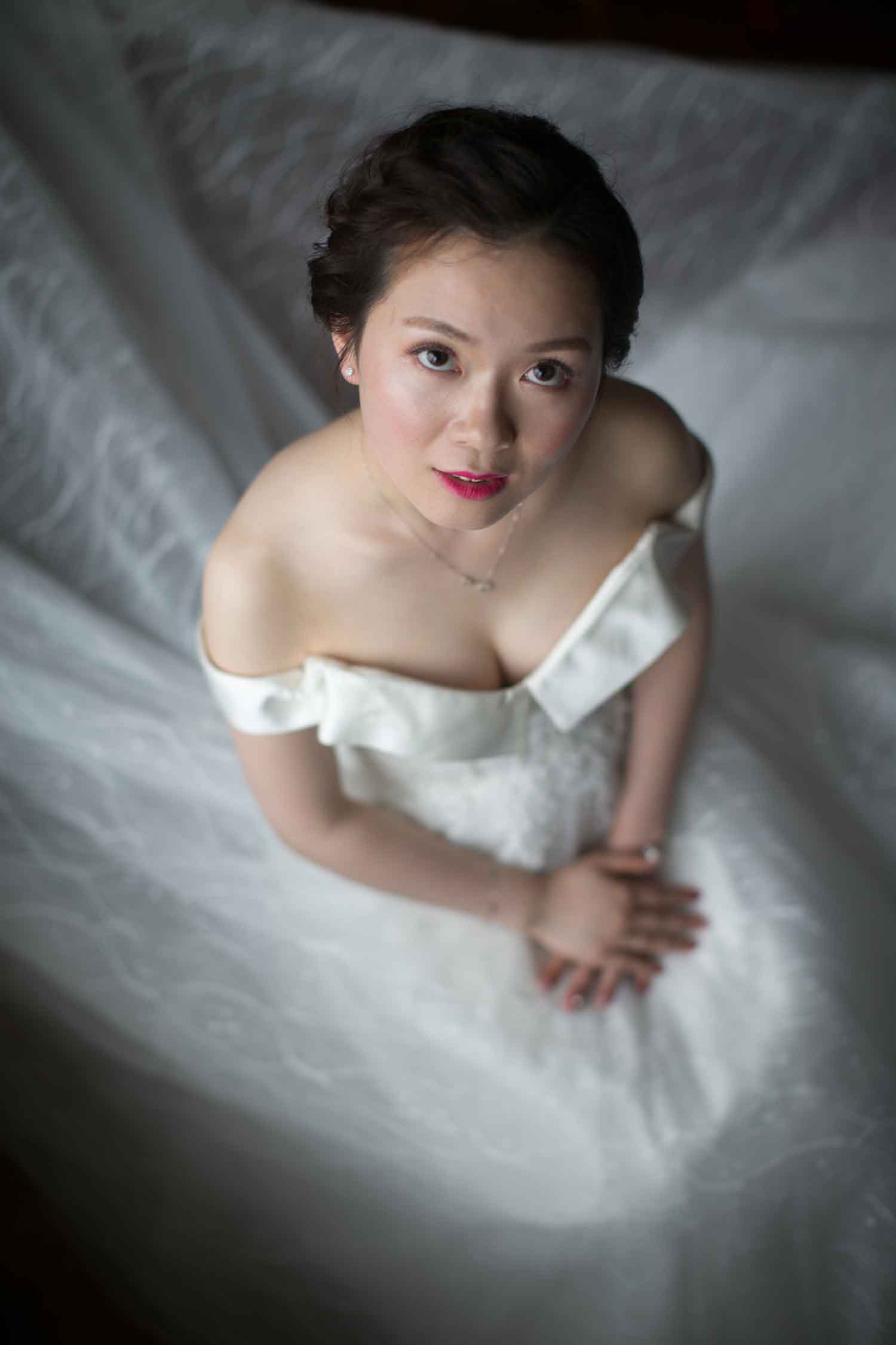 [素人新娘] 小家碧玉气质美女新娘婚礼现场实拍写真 H229