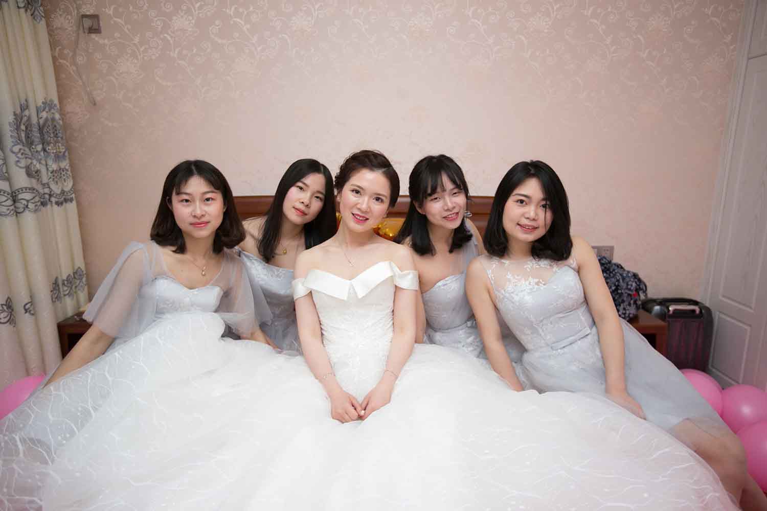 [素人新娘] 小家碧玉气质美女新娘婚礼现场实拍写真 H229