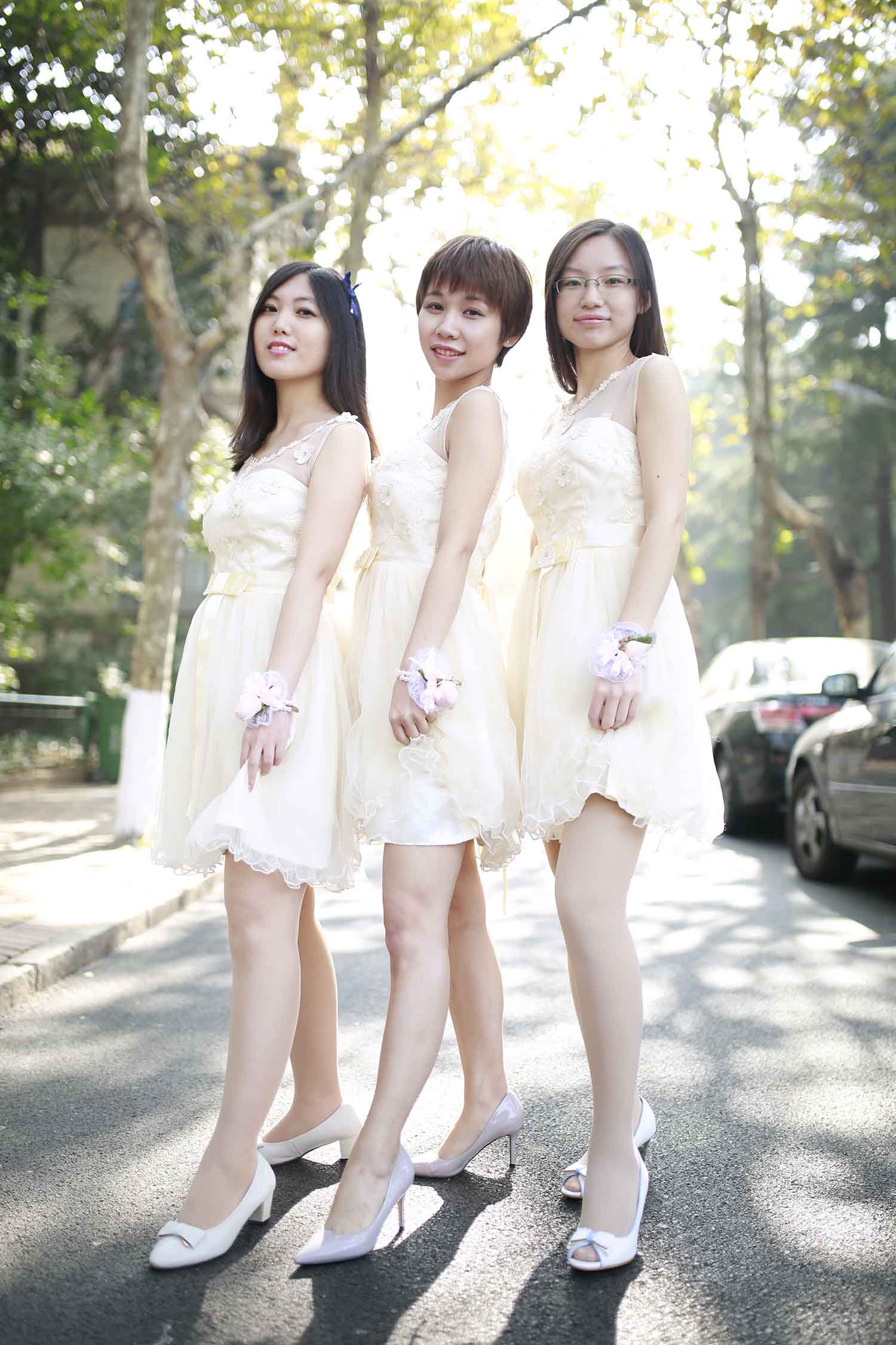 [素人新娘] 丰满富态的鹅蛋脸新娘婚礼现场实拍写真 H218