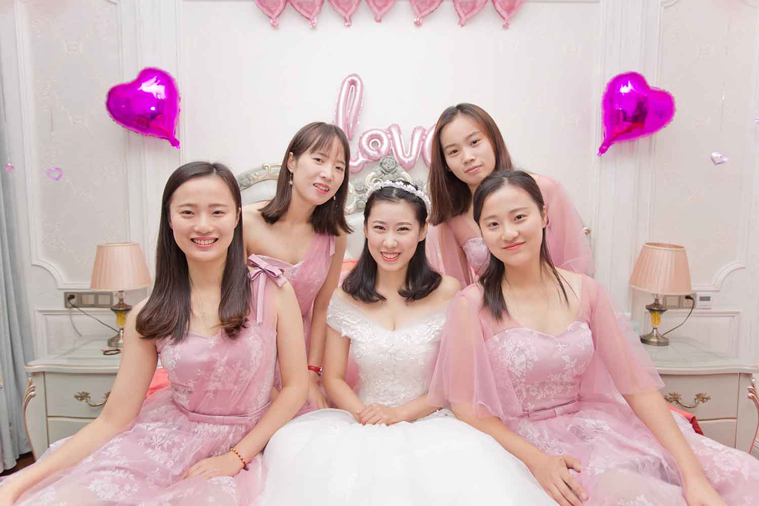 [素人新娘] 小家碧玉气质的可爱新娘婚礼现场实拍写真 H351