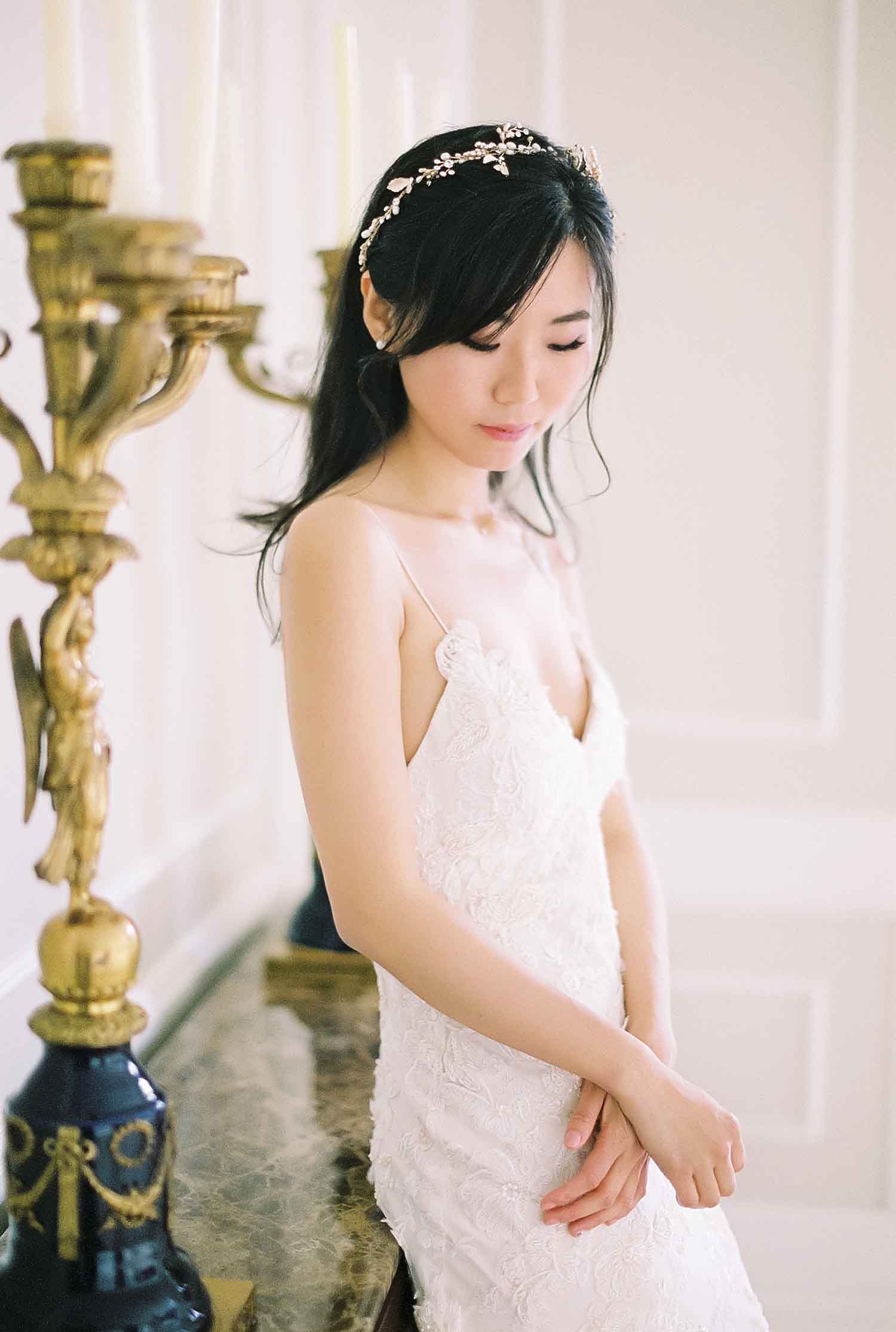 [素人新娘] 脚很性感的大长腿新娘婚礼现场实拍写真 H360