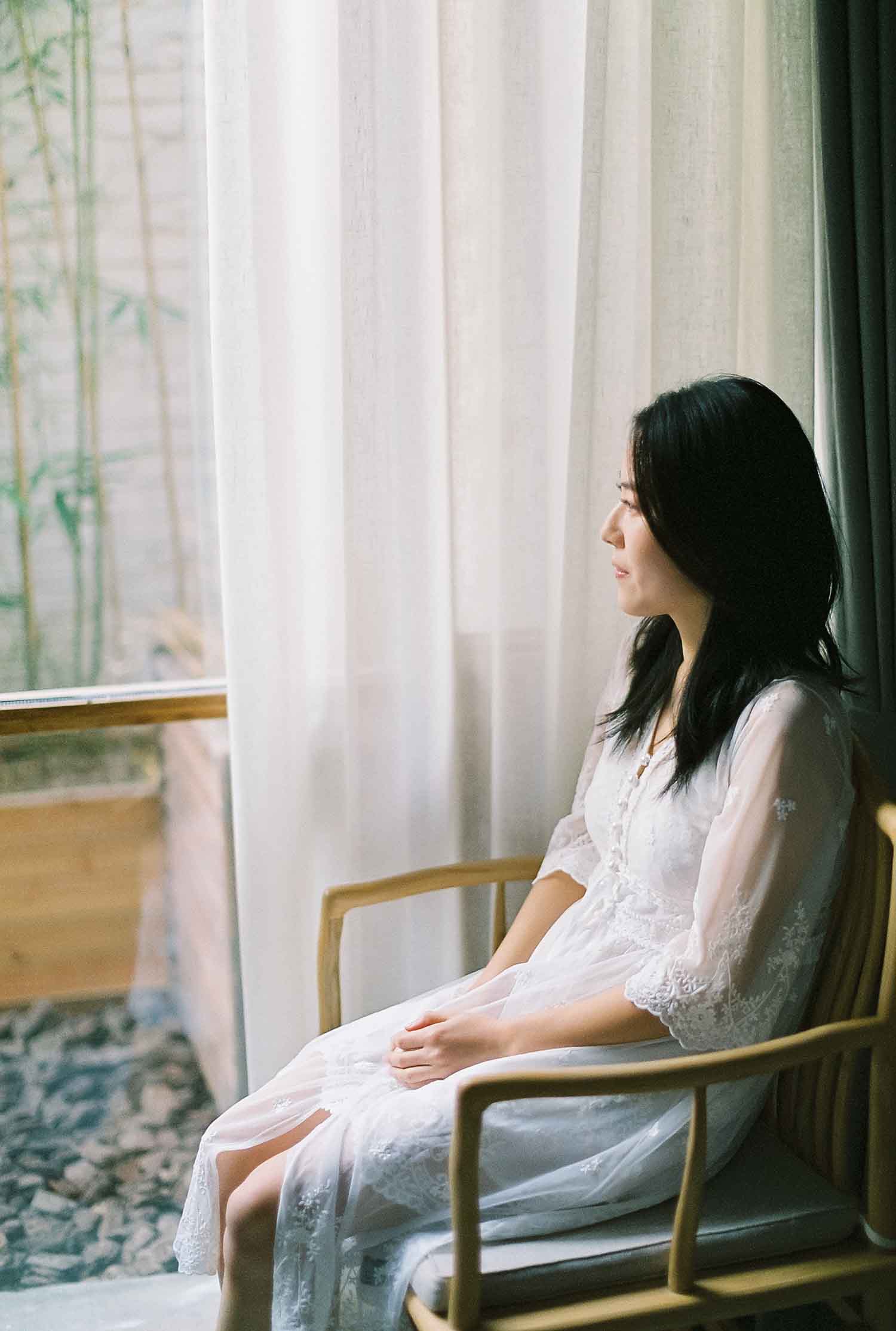 [素人新娘] 文静又有气质的美女新娘婚礼现场实拍写真 H339