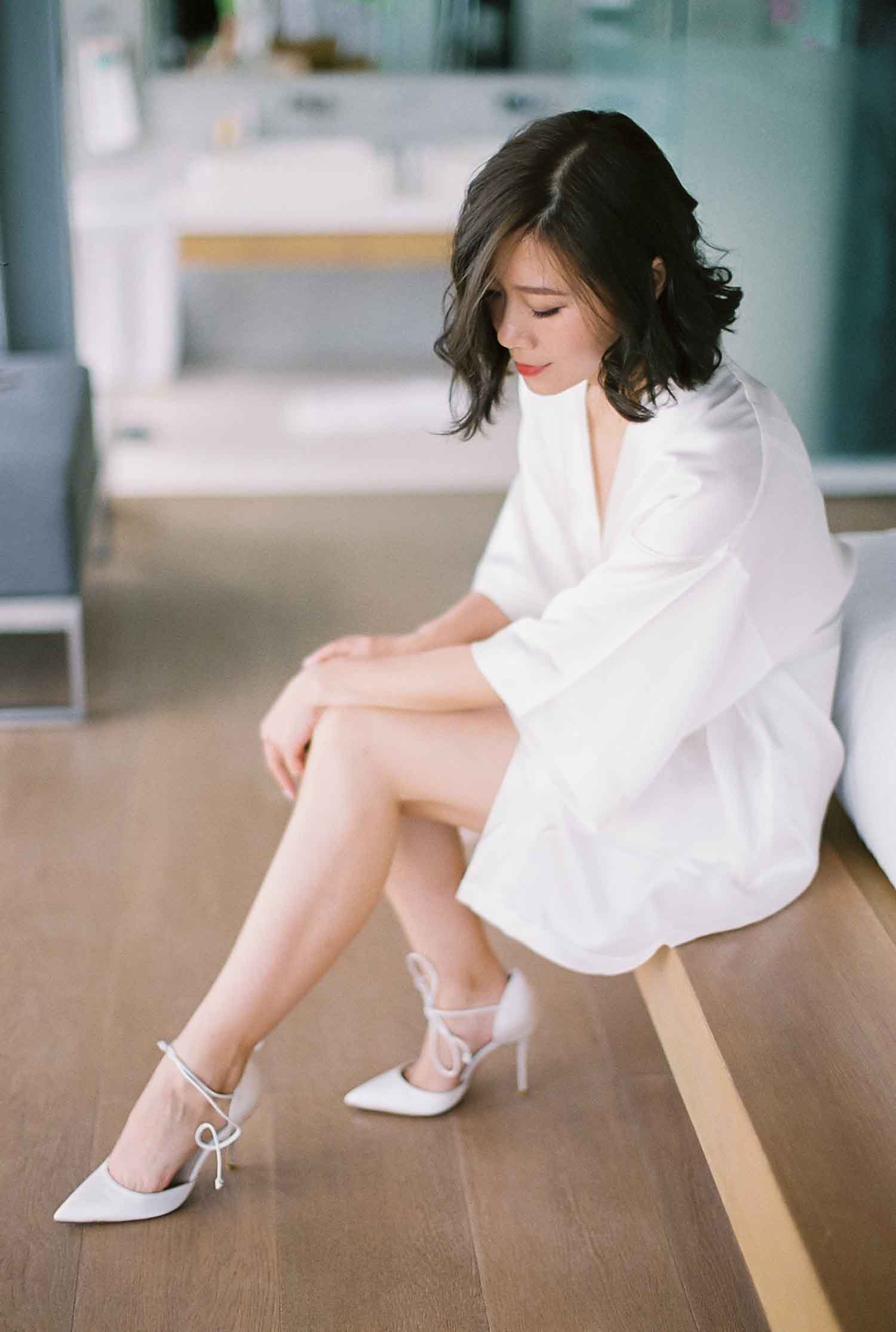 [素人新娘] 身材诱人屁股性感的新娘婚礼现场实拍写真 H331