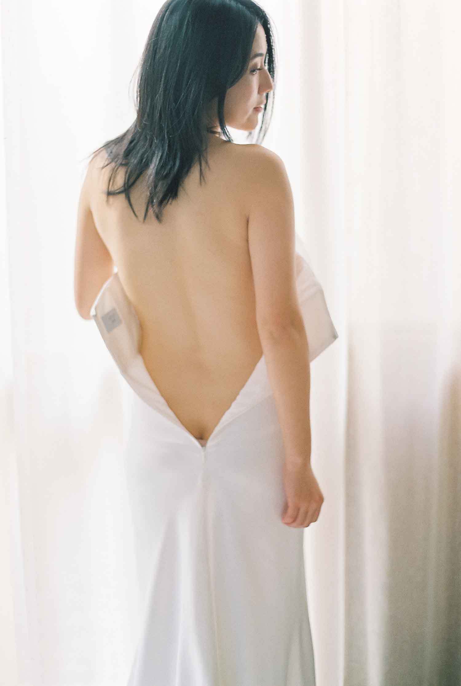 [素人新娘] 文静又有气质的美女新娘婚礼现场实拍写真 H339
