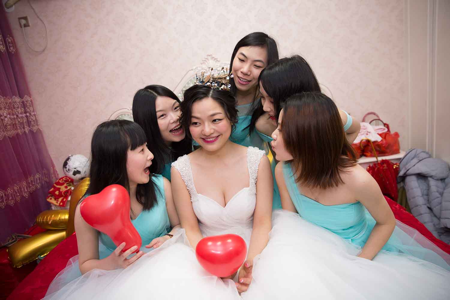 [素人新娘] 小有气质的白富美新娘婚礼现场实拍写真 H426