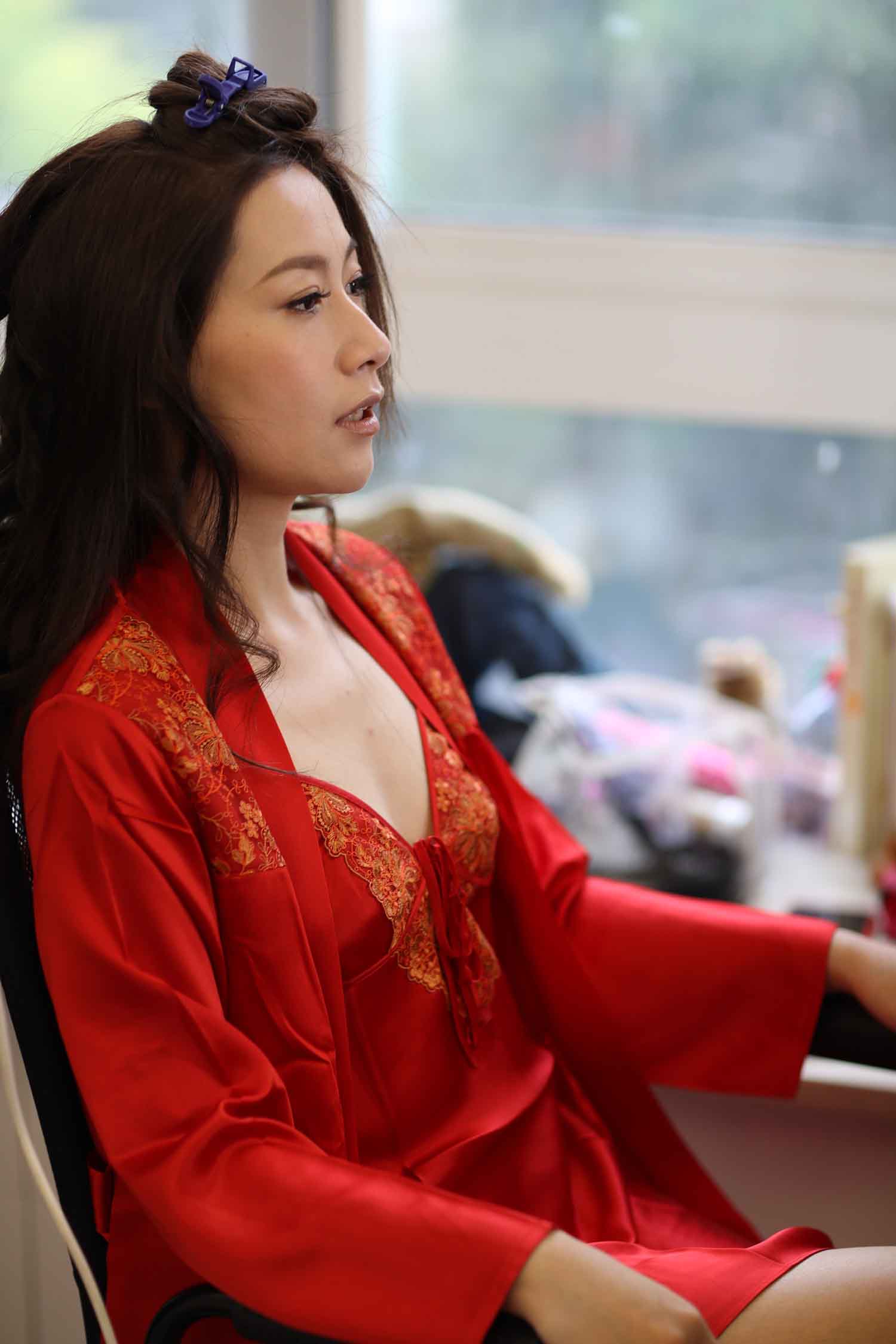 [素人新娘] 长得有点像徐静蕾的新娘婚礼现场实拍写真 H452