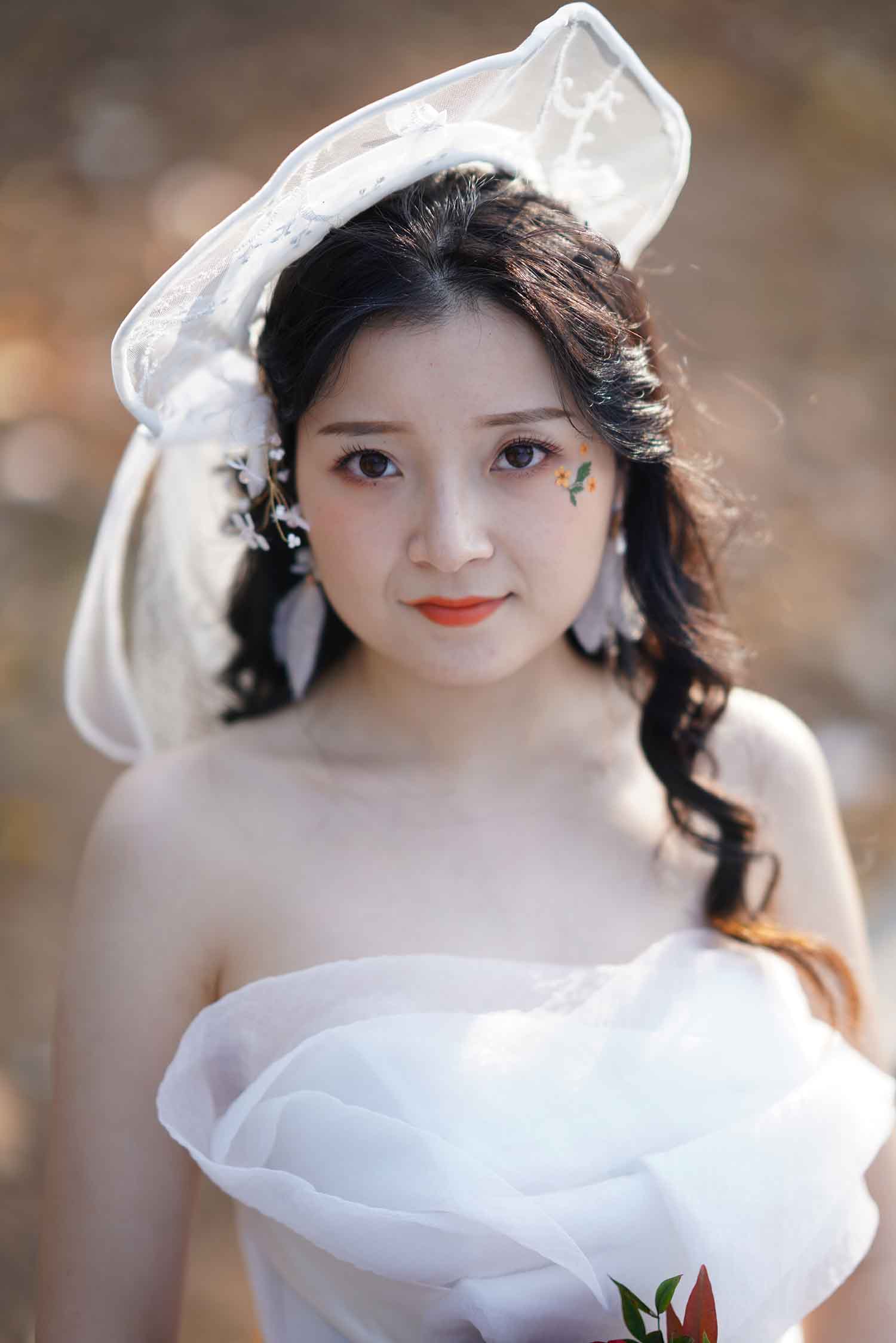 [素人新娘] 皮肤雪白的贵妇气质新娘婚礼现场实拍写真 H336