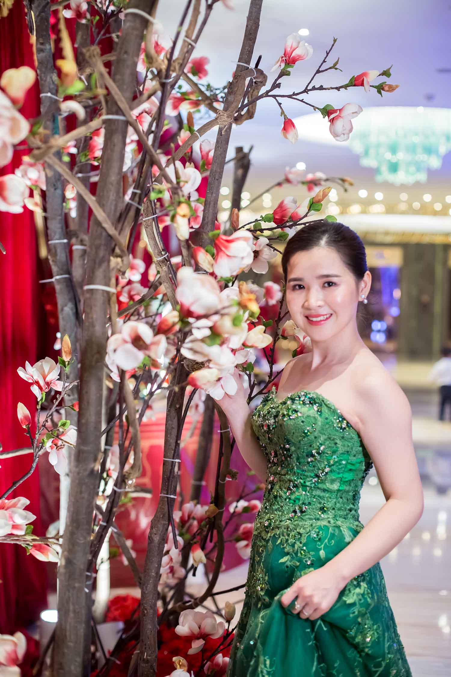 [素人新娘] 皮肤雪白的丰满可爱新娘婚礼现场实拍写真 H349