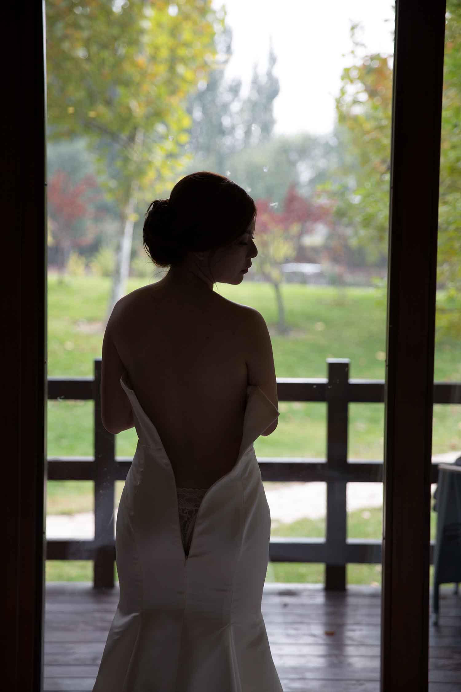 [素人新娘] 喜欢大象的丰满新娘婚礼现场实拍写真 H335