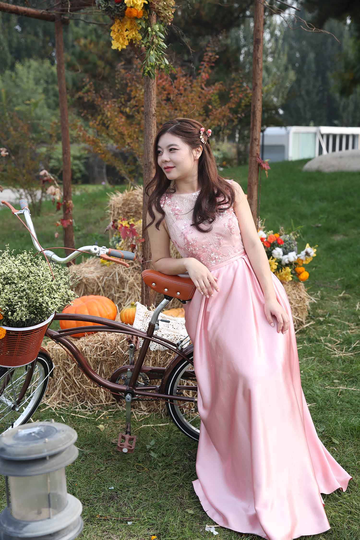 [素人新娘] 喜欢大象的丰满新娘婚礼现场实拍写真 H335