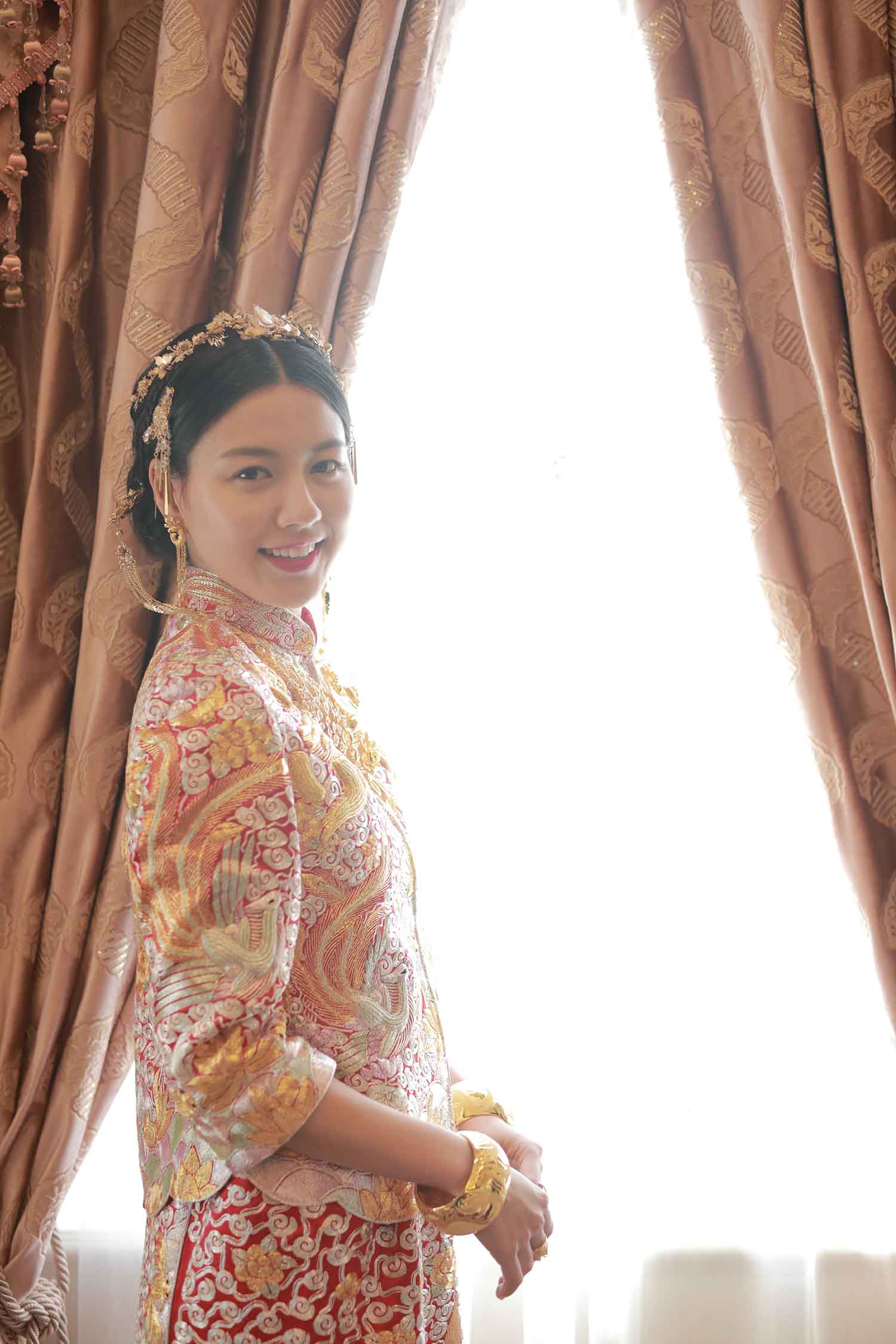 [素人新娘] 既漂亮又多才多艺的新娘婚礼现场实拍写真 H340