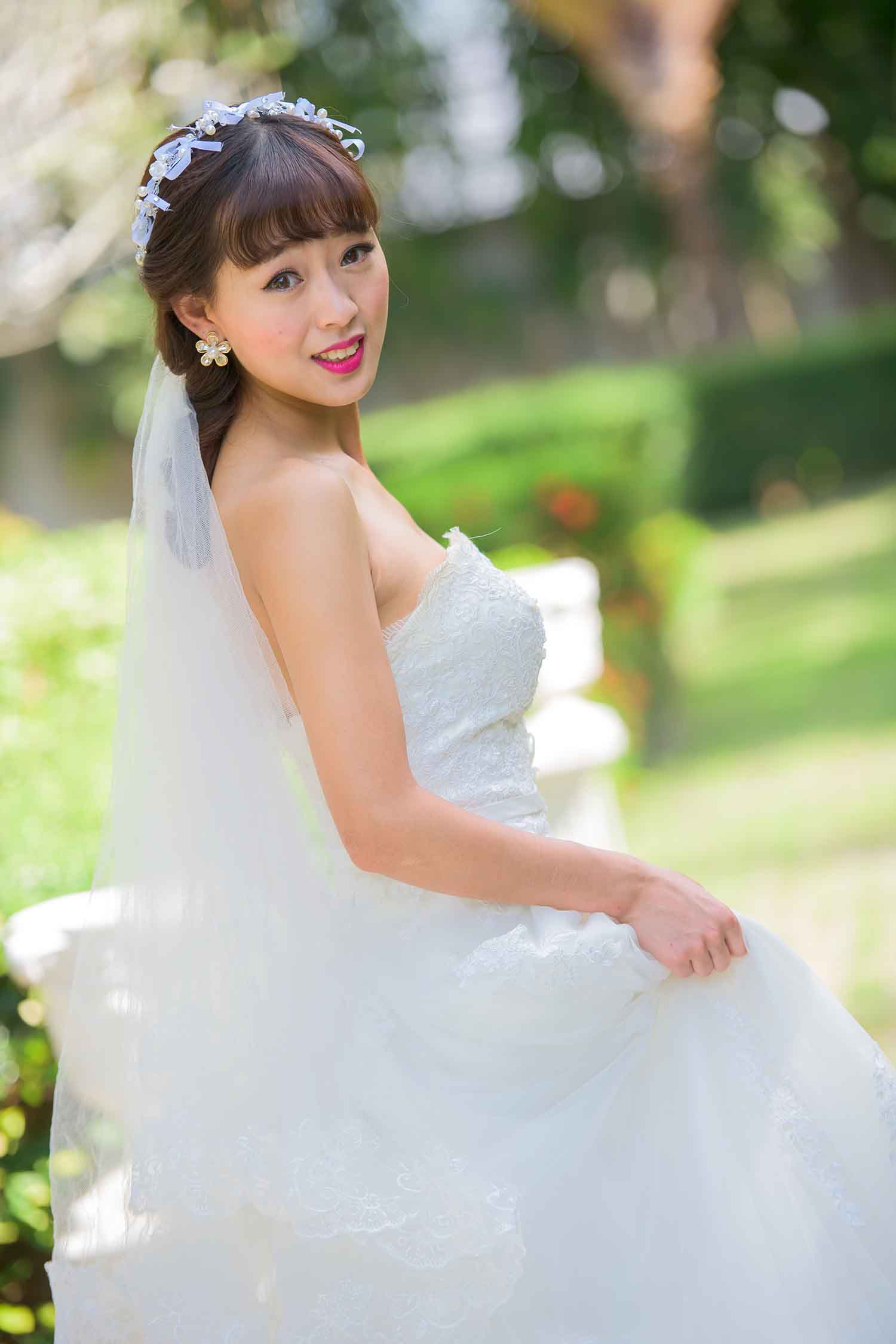 [素人新娘] 喜欢纹身的美女穿着性感比基尼拍摄婚纱照写真 H436