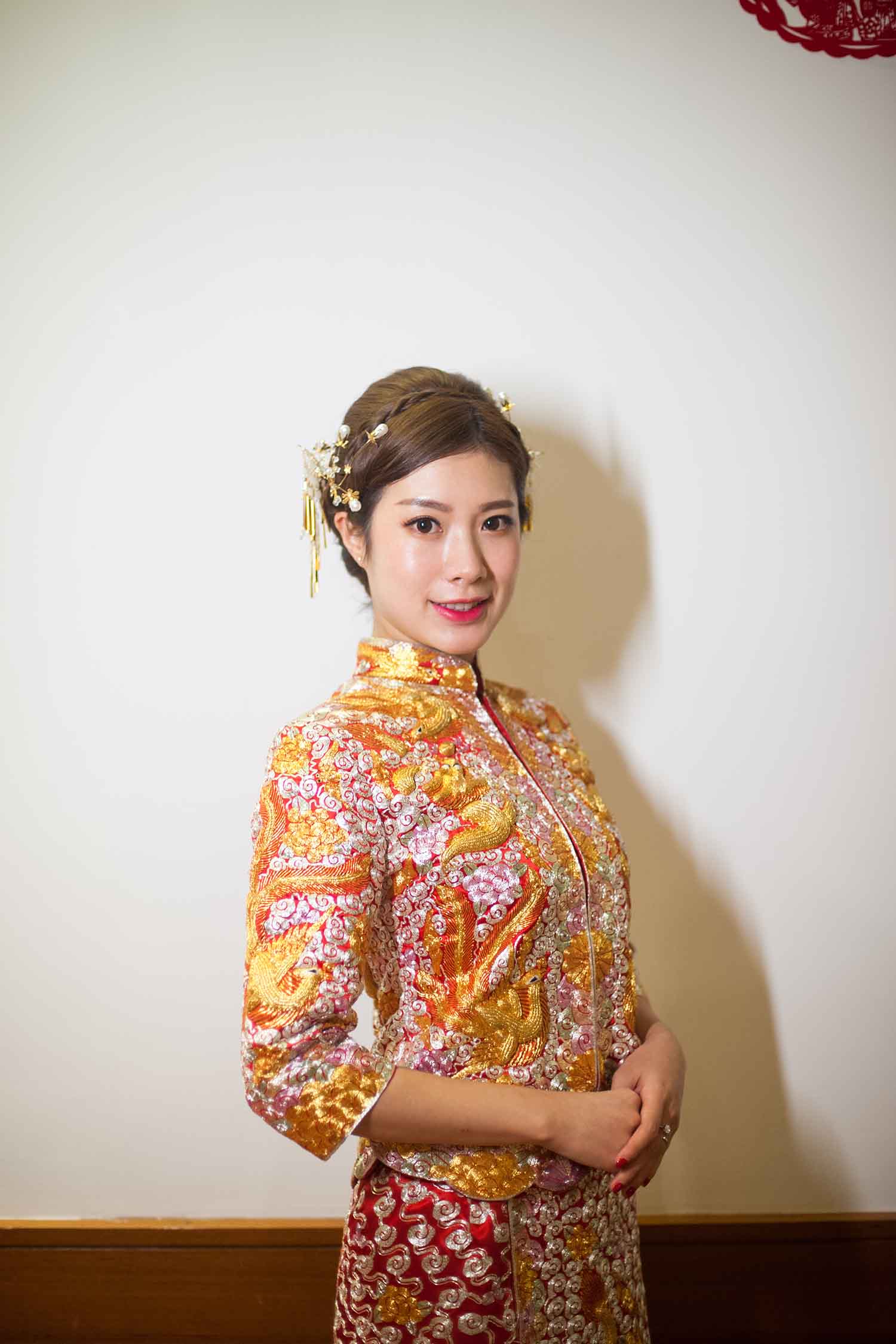 [素人新娘] 很有大家闺秀气质的美女新娘婚礼现场实拍写真 H415