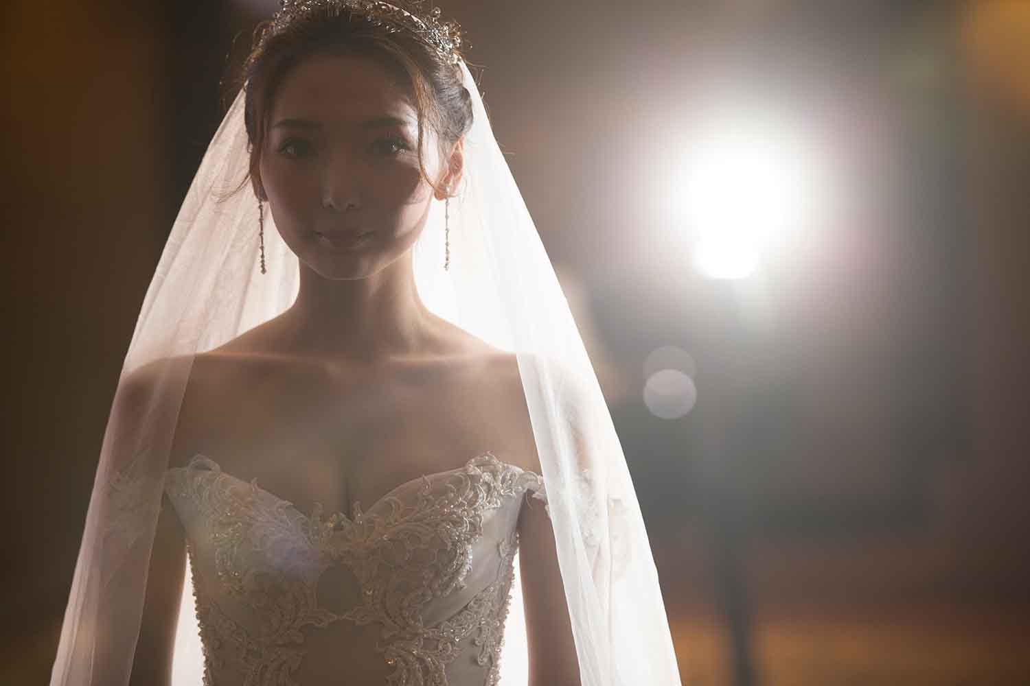 [素人新娘] 长的甜美可爱身材还很好的美女新娘婚礼现场实拍写真 H425