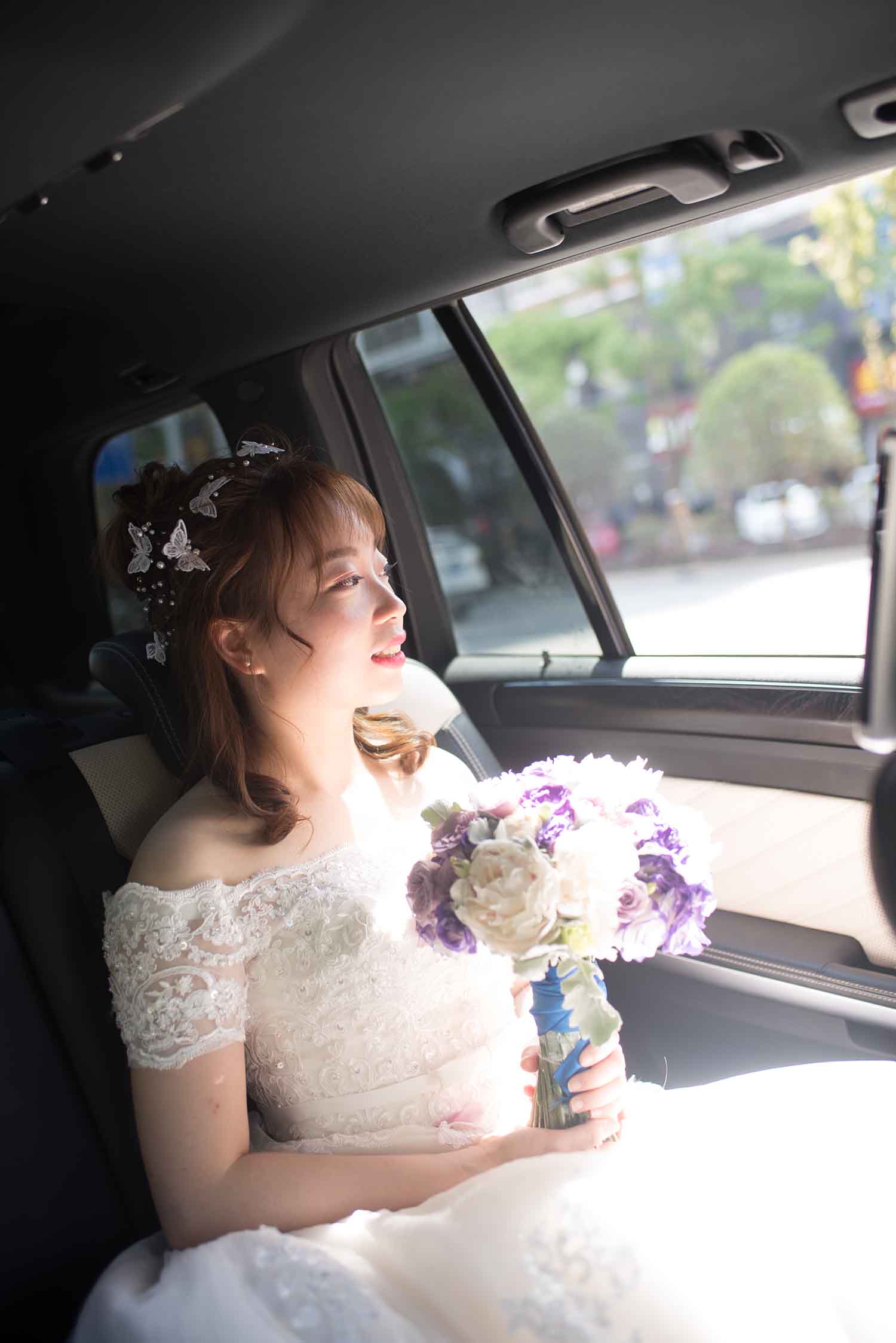 [素人新娘] 小家碧玉类型的多肉可爱新娘婚礼现场实拍写真 H401