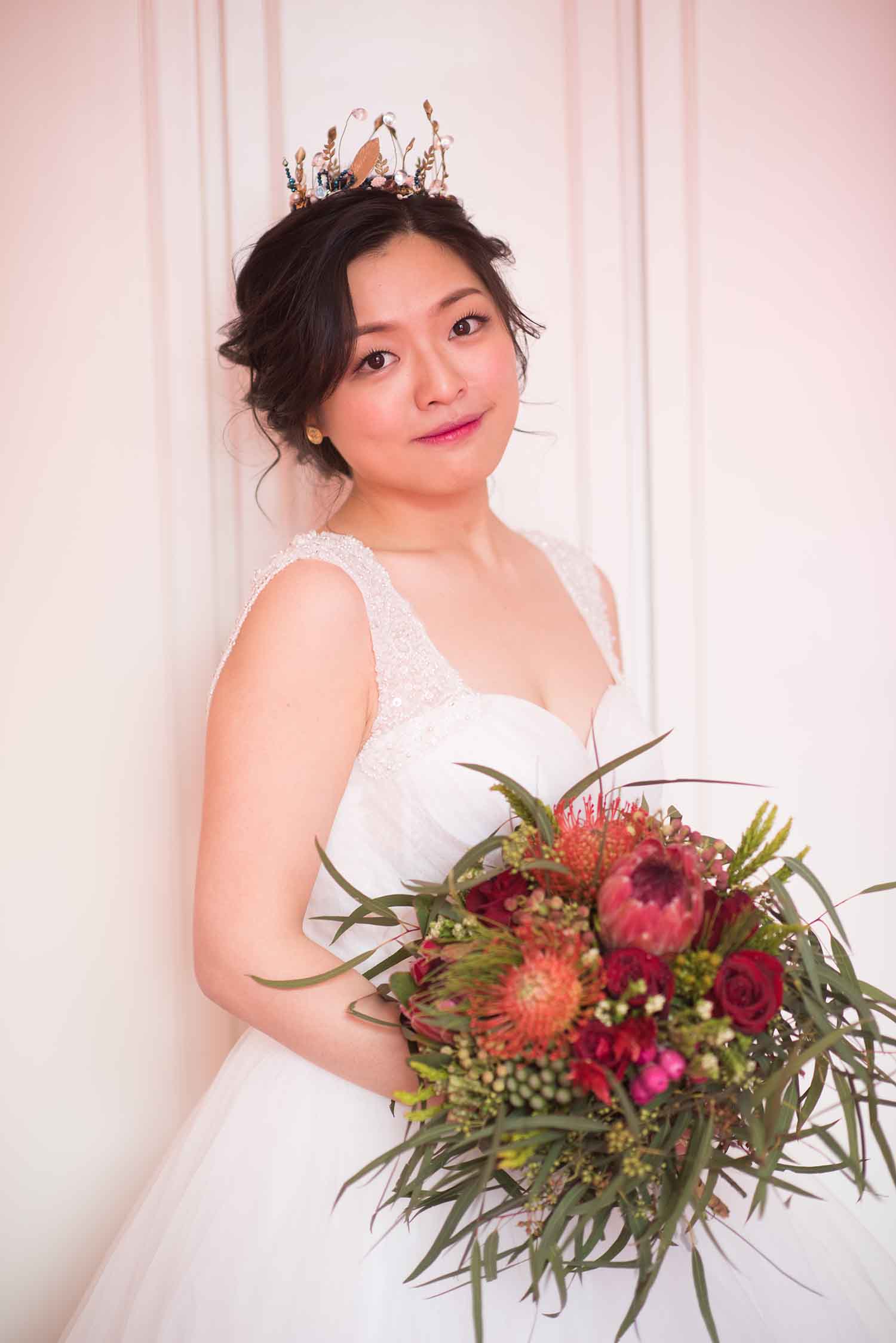 [素人新娘] 小有气质的白富美新娘婚礼现场实拍写真 H426